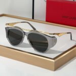 Saint Laurent YSL Eye Protection Light-proof Sunglasses Top Quality - Image 4