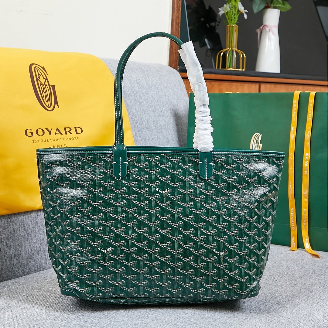 Goyard artois bag green