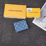 Louis Vuitton LV Monogram Jacquard Denim Money Clip - Image 3