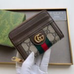 Gucci Unisex 1955 Card Holder Wallet 195501 - Image 5