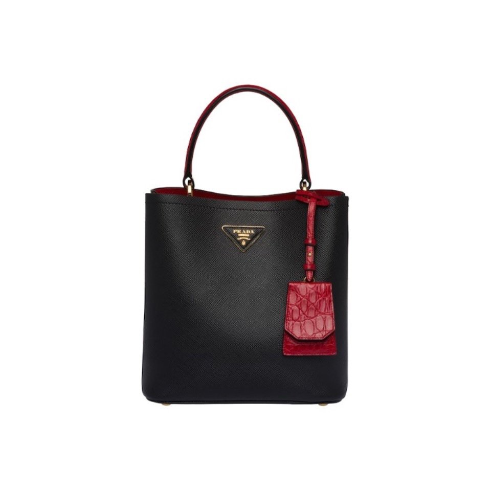 Prada Panier Handbag Saffiano