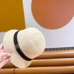 Chanel Knitted Hollow Breathable Fisherman's Hat  Sunhat - Image 4