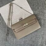 Hermes Kelly Chain Purse Bag - Image 10
