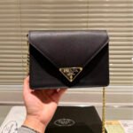 Prada Saffiano Shoulder Bag - Image 3