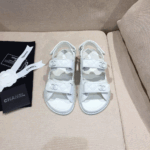 Chanel  Flat Velcro sandals Slide - Image 9