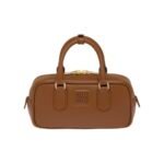 MIU MIU Arcadie Leather Handbag