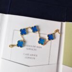 Van Cleef&Arpels VCA alhambra Bracelet Blue agate - Image 5