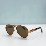 Saint Laurent YSL Solid Color Metal Frame Sunglasses Top Quality - Image 5