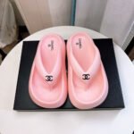 Chanel Thick-soled Beach Flip-flops Slide Sandal - Image 4