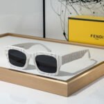 Fendi Full frame Logo Sunglasses Top quality - Image 9