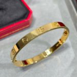 Cartier LOVE bracelet  brushed finish - Image 5