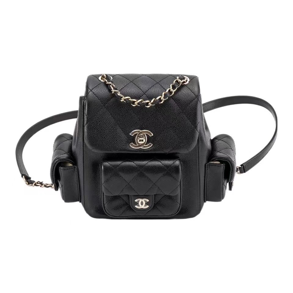 Chanel  23K Double Side Pocket Bag