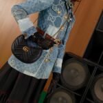 Gucci Marmnt Half Moon Shoulder Bag - Image 2