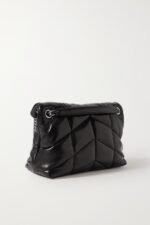 SAINT LAURENT Loulou Puffer small quilted leather shoulder bag black - Image 3