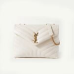 SAINT LAURENT YSL Saint Laurent LouLou Medium 32- Quilted Leather - Image 3