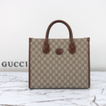 Gucci Canvas Tote Handbag - Image 2