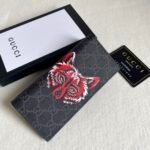 Gucci Unisex GG Supreme Printed Long Wallet - Image 9