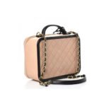 Chanel Vanity Case Quilted Caviar - Image 2