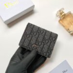 Dior Oblique Coin Card Holder Wallet - Image 4