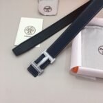 Hermes H Belt Buckle & Reversible Black For Women, Women Belt 380MM - Image 2