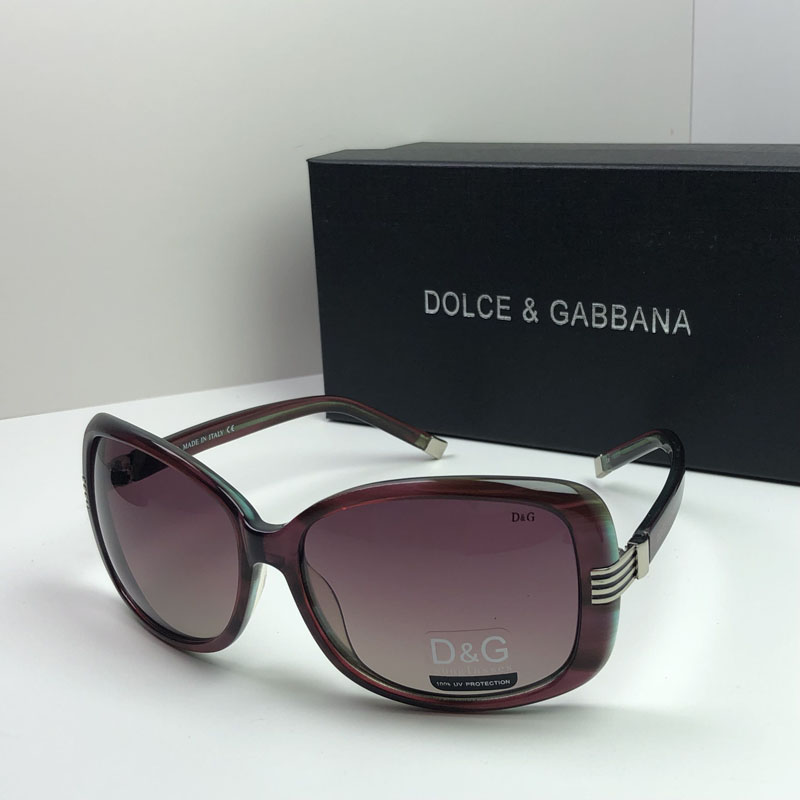 DOLCE & GABBAN DG Stereo Mark With drill  Sunglasses Top quality