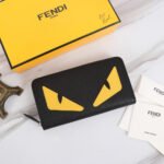 FENDI FF Printing Leather Wallte - Image 6