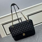 Chanel CF Maxi Leather Handbag Shoulder Bag
