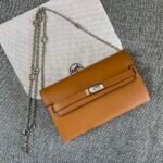 Hermes Kelly Chain Purse Bag - Image 20