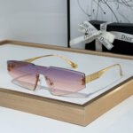 Dior Lens Logo Metal Frame sunglasses Top quality - Image 6