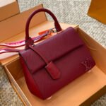 Louis Vuitton LV  Cluny Grained Leather Shoulder Handbag - Image 11