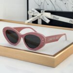 Dior Star Logo Acetate Fibre Cat eye sunglasses Top quality