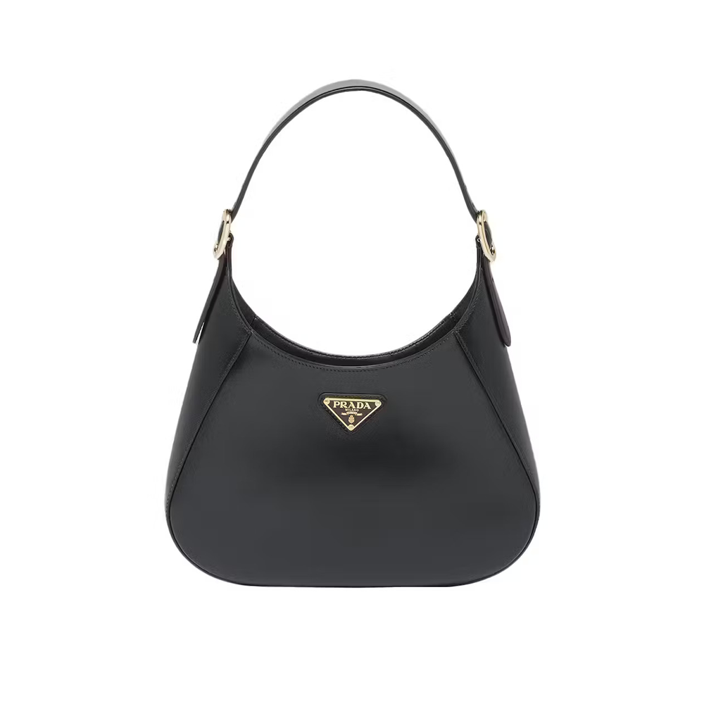 PRADA Calfskin Hobo Bag Shoulder Bag