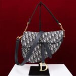 Dior Saddle Bag With Strap - Image 9