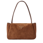 Prada Medium Suede Shoulder Bag