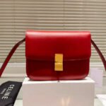 CELINE Liege Calfskin Box Flap Bag - Image 9