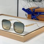 Louis Vuitton LV Mirror Leg Hollowed Out Logo  sunglasses Top quality