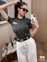 Chanel Belt With Ribbon Buckle Black Women Belt 30MM - Image 9