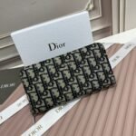 Dior Long Zippered Wallet - Image 5