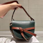 Loewe Gate Cowhide Shoulder Straps Small Bag - Image 4