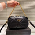 Prada Chain Makeup Bag - Image 3