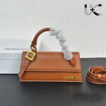 JACQUEMUS Le Chiquito Long Boucle leather shoulder bag  ) - Image 3