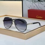 Cartier Aviator Metal Sunglasses Top quality - Image 8