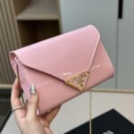 Prada  Leather Clutch Shoulder Bag Handbag - Image 4
