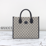 Gucci Canvas Tote Handbag - Image 4
