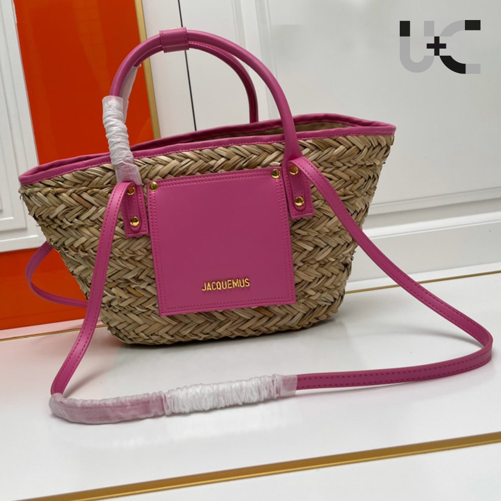 Jacquemus LES SCULPTURES Beach basket bag.  )