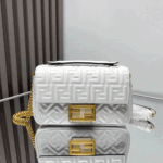 Fendi Mid-length Baguette ChainFF Theme Pattern Bag - Image 2