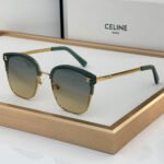 Celine  Metal Front Frame Logo  sunglasses Top quality - Image 7