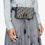 DIOR 30 Montaigne Canvas Shoulder Bag - Image 2