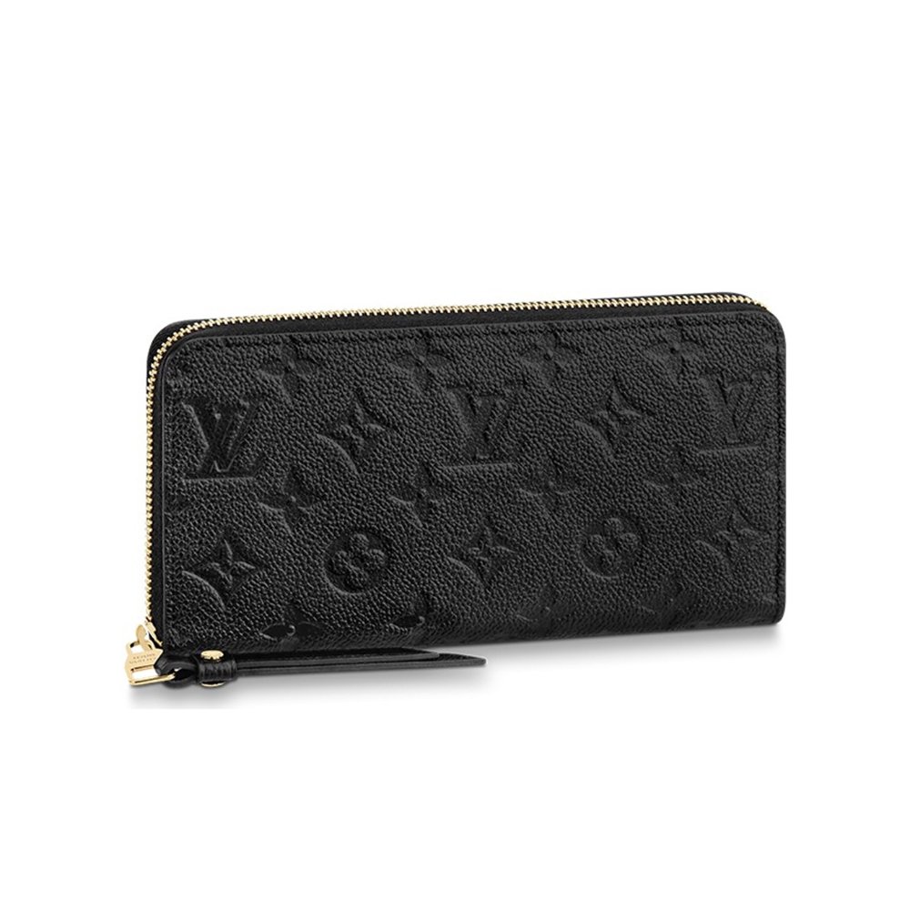 Louis Vuitton LV Zippy Embossed Cowhide Wallet
