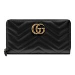 Gucci Unisex GG Long Zipper Wallet 443123